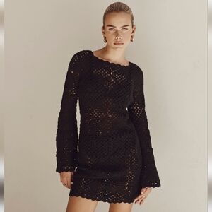 DISSH Black Clover Crochet Swim Cover/Dress